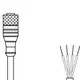 Разъем с кабелем Leuze Electronic KD U-M8-4A-V1-050