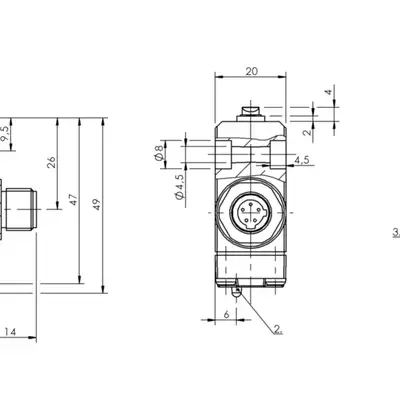 Одиночный выключатель Balluff BNS 819-99-E-10-FC-S80