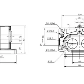 Блочный выключатель Balluff BNS 813-D03-R12-100-20-02-FC