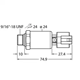 Датчик давления TURCK PT600R-2121-I2-DT043P
