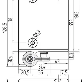 Дверной выключатель безопасности Schmersal AZM300Z-I2-ST-1P2P-T