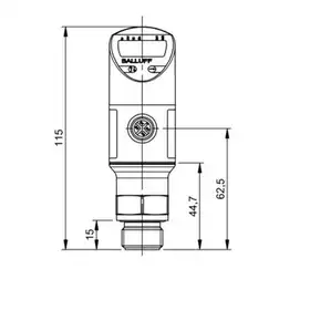 Датчик давления Balluff BSP B600-IV003-D01A0B-S4