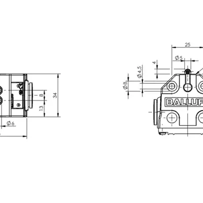 Блочный выключатель Balluff BNS 819-B02-R08-40-10