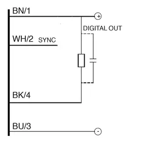 Ультразвуковой датчик DATASENSING UK1F/GN-1ASY