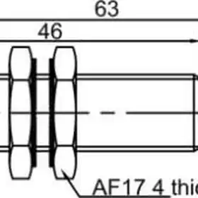 Индуктивный датчик LANBAO LR12XBF02DPO-E2