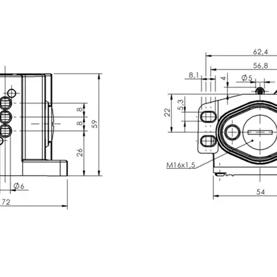 Блочный выключатель Balluff BNS 819-B03-R08-46-10