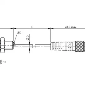 Индуктивный датчик Balluff BES 516-324-G-E4-C-S49-00,2