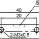 Индуктивный датчик LANBAO LE82VF15DPO