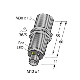 Емкостной датчик TURCK BC10-M30K-VN4X-H1141
