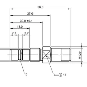 Индуктивный датчик Balluff BES 516-300-S318-S4-N