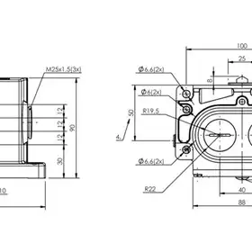 Блочный выключатель Balluff BNS 819-D04-D12-100-10-FD-S4L-I