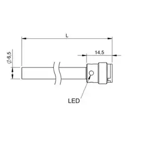 Индуктивный датчик Balluff BES G06EH1-NSC30B-S04G