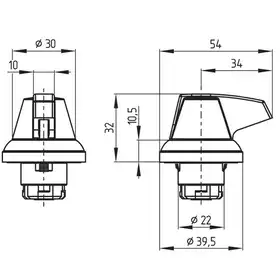 Селекторный переключатель Schmersal RWS32.1