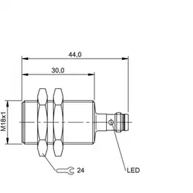 Индуктивный датчик Balluff BES 516-355-G-E5-Y-S49