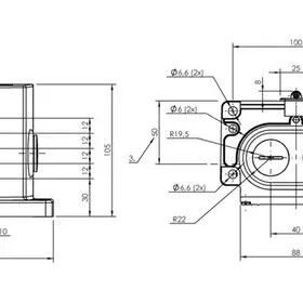Блочный выключатель Balluff BNS 829-D05-L12-100-10