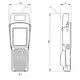 RFID портативный прибор чтения-записи Balluff BIS M-870-1-010-X-001