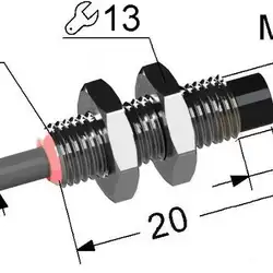 Индуктивный датчик Мега-К PS2-08M20-3N11-K