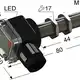 Индуктивный датчик Мега-К PS2-12M80-4B21-B