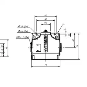 Блочный выключатель Balluff BNS 823-B03-L12-61-A-22-03