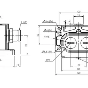 Блочный выключатель Balluff BNS 816-B03-PA-12-602-11-S90R