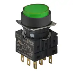 Кнопочный выключатель Autonics S16PR-E2G3C