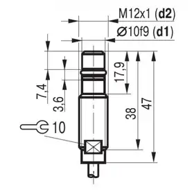 Индуктивный датчик ТЕКО ISBm W28S8-31NS-1,5-Z-50C-10