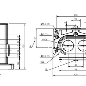 Блочный выключатель Balluff BNS 813-D06-D12-100-10-02-FD