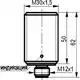 Индуктивный датчик ТЕКО ISB BC73A-11-10-LZS4