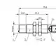 Емкостной датчик уровня Balluff BCS M12B4E2-PSC80H-S04K