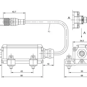 RFID головка чтения/записи Balluff BIS L-307-S115