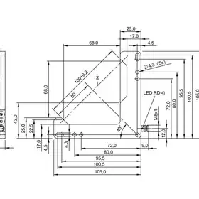 Щелевой датчик Balluff BWL 6868D-L011-S49