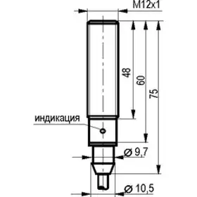 Индуктивный датчик ТЕКО ISB AF26A-21-2-LP-C
