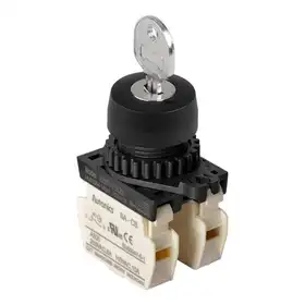 Селекторный переключатель с ключом Autonics S2KR-2EK2BM