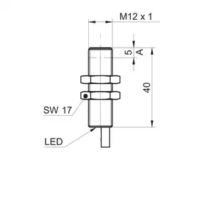 Индуктивный датчик Baumer IR12.P06S-F40.PC1Z.7BCV