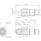 Ультразвуковой датчик расстояния Balluff BUS W18M1-XB-03/025-S92G