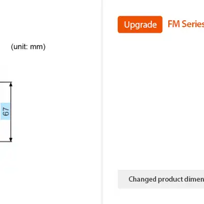 Счетчик импульсов Autonics FM4M-2P4