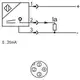 Индуктивный датчик расстояния LANBAO LR12XCN04LIM-E2