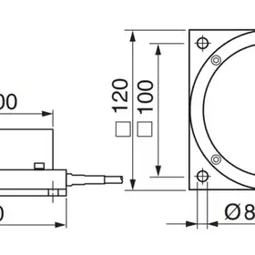 Индуктивный датчик EGE-Elektronik INT100-S180 GC
