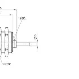 Индуктивный датчик Balluff BES 516-362-E4-Y-PU-05
