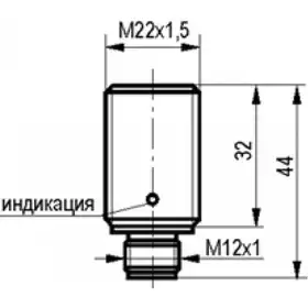 Индуктивный датчик ТЕКО ISB BC5A-32P-7-LS4