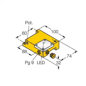 Индуктивный датчик TURCK S32SR-VP44X