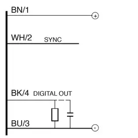 Ультразвуковой датчик DATASENSING UK1A/GP-0ESY