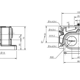 Блочный выключатель Balluff BNS 813-D02-R16-100-10-01