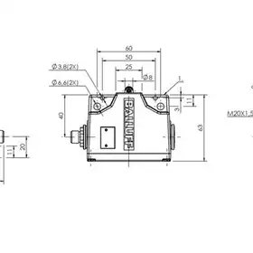 Блочный выключатель Balluff BNS 813-B03-L12-61-A-12-03-S80R