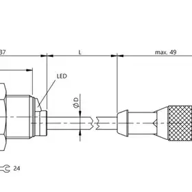 Индуктивный датчик Balluff BES 516-326-G-E4-C-S4-00,3