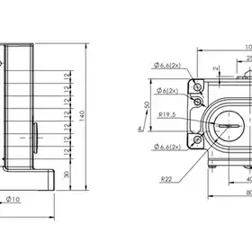Блочный выключатель Balluff BNS 813-D08-D12-100-10-01-FD