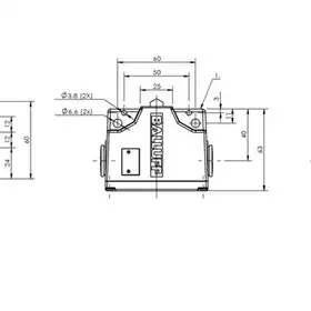 Блочный выключатель Balluff BNS 819-C03-D12-61-24-10