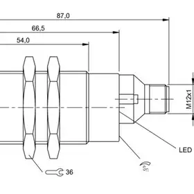 Емкостной датчик Balluff BCS M30EM2-PSC20C-S04K