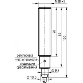 Оптический датчик ТЕКО OSR AF42A5-43P-R10-LZ