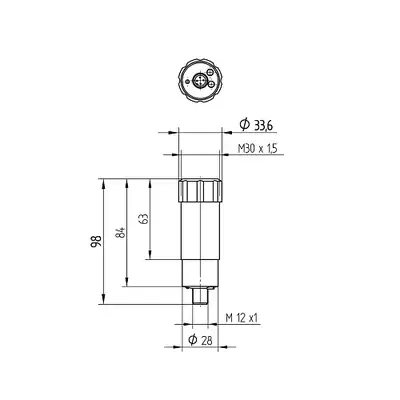 Усилитель для оптоволоконных датчиков Wenglor UF66VCF3